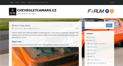 Desktop Screenshot of chevroletcamaro.cz